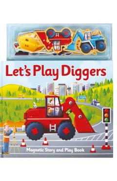 Magnetic Let's Play Diggers - Alfie Clover