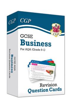 New Grade 9-1 GCSE Business AQA Revision Question Cards -