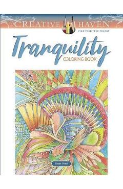 Creative Haven Tranquility Coloring Book - Diane Pearl