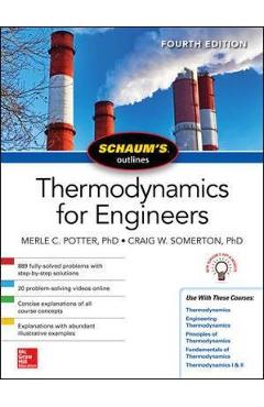 Schaums Outline of Thermodynamics for Engineers, Fourth Edit - Merle Potter
