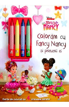 Disney: fancy nancy. coloram cu fancy nancy si prietenii ei