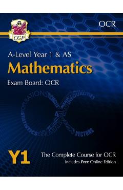 New A-Level Maths for OCR: Year 1 & AS Student Book -