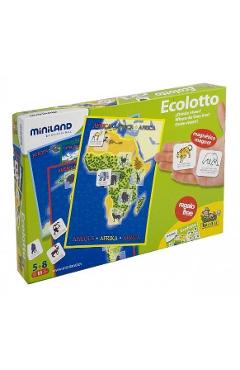 Joc educativ: Ecolotto. Lotto cu animale