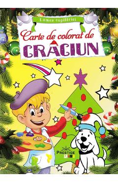Carte de colorat de Craciun - PRESTIGE
