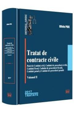 Tratat de contracte civile Vol.2 – Oliviu Puie Carte poza bestsellers.ro