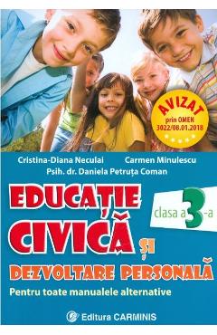 Educatie civica si dezvoltare personala - Clasa 3 - Cristina-Diana Neculai - CARMINIS
