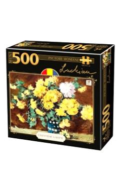 Puzzle 500 Stefan Luchian. Crizanteme Galbene