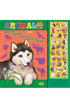 Carte cu sunete: Animale (romana+engleza) – Inesa Tautu (romana+engleza) poza bestsellers.ro