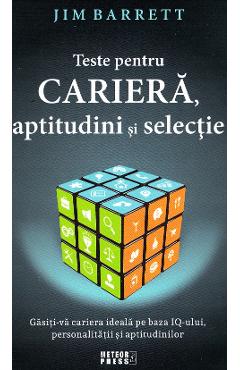 Teste Pentru Cariera, Aptitudini Si Selectie - Jim Barrett