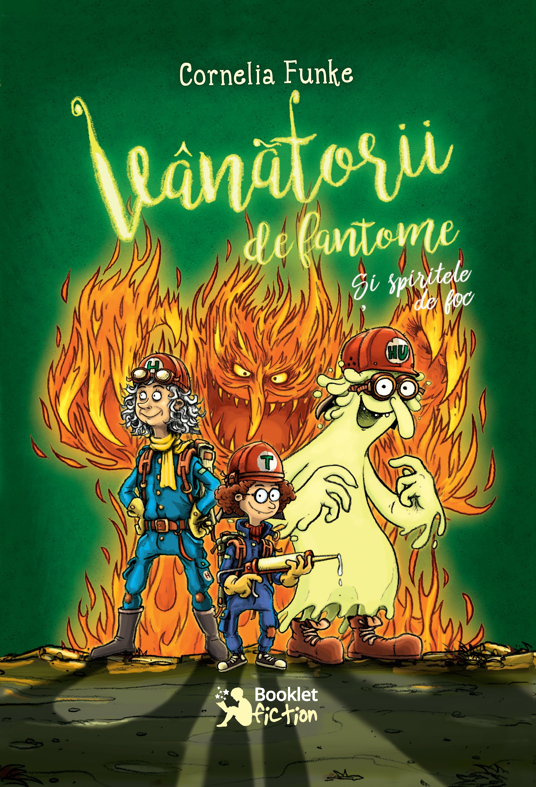 Vanatorii de fantome si spiritele de foc - Cornelia Funke | Libris.ro