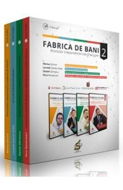 4 DVD Fabrica de bani Vol.2 – Marius Simion, Lorand Soares Szasz, Daniel Zarnescu, Pera Novacovici Audiobook poza bestsellers.ro