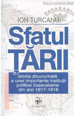 Sfatul Tarii. Istoria zbuciumata a unei importante institutii politice basarabene - Ion Turcanu - ARC