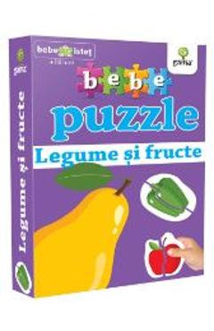 Bebe puzzle +18 luni - legume si fructe