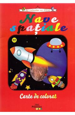 Nave spatiale - Carte de colorat - PRESTIGE