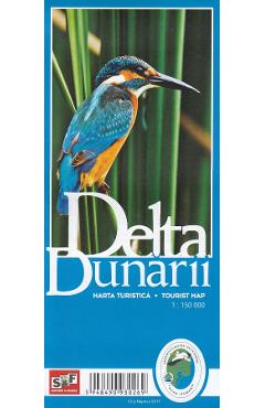 Harta Delta Dunarii - SCHUBERT & FRANZKE