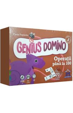 Genius Domino. Operatii pana la 100 - Flavio Fogarolo - DIDACTICA PUBLISHING HOUSE