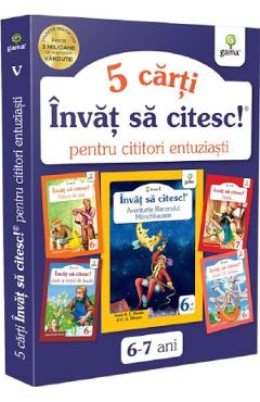 Pachet Invat sa citesc: Cititori entuziasti. Vol.5