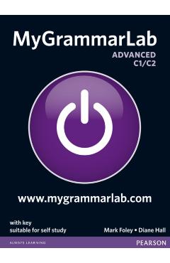 MyGrammarLab Advanced with Key and MyLab Pack - Diane Hall