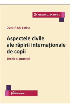 Aspectele civile ale rapirii internationale de copii - Diana-Flavia Barbur