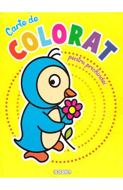 Carte de colorat pentru prichindei - GIRASOL