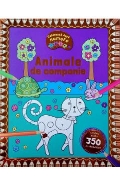Coloreaza dupa numere. Animale de companie