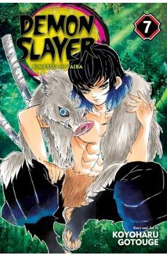 Demon Slayer: Kimetsu no Yaiba Vol.7 – Koyoharu Gotouge Koyoharu Gotouge imagine 2022 cartile.ro
