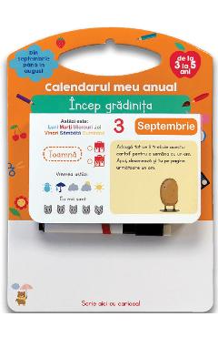 Calendarul meu anual. Incep gradinita – Emmanuelle Polimeni anual. 2022