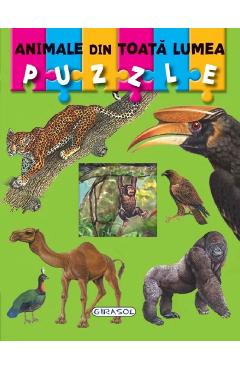 Puzzle. Animale din toata lumea - GIRASOL