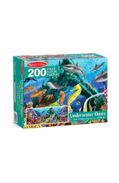 Puzzle 200, Underwater Oasis. Adancurile marii