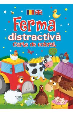 Ferma distractiva. Carte de colorat - Brown Watson