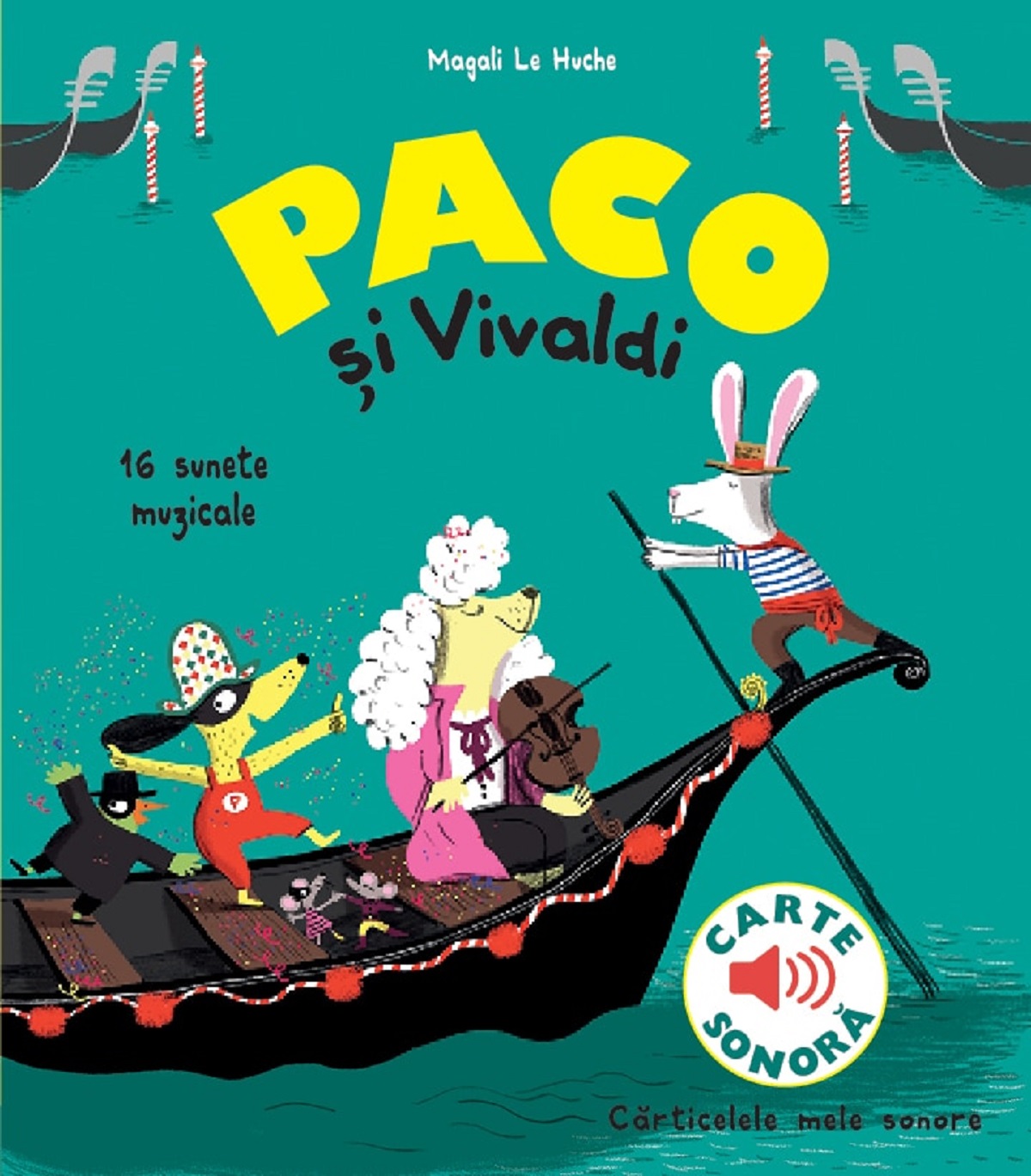 Paco si Vivaldi. Carte sonora - Magali Le Huche | Libris.ro