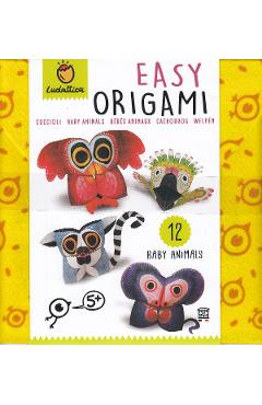 Set origami incepatori: Animale de companie - pui