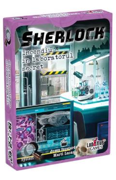 Sherlock Q6 - Incendiu in laboratorul secret