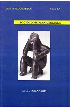Sociologie manageriala - Emilian M. Dobrescu, Vasile Ene - EUROLOBBY