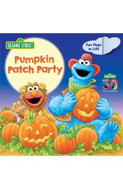 Pumpkin Patch Party (Sesame Street): A Lift-The-Flap Board Book - Stephanie St Pierre