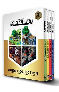 Minecraft: guide collection 4-book boxed set: exploration; creative; redstone; the nether & the end - mojang ab