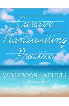 Cursive Handwriting Practice Workbook for Adults - Julie Harper - Imagine 1