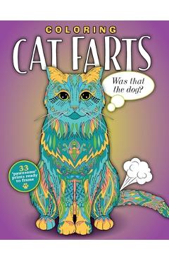 Coloring Cat Farts: A Funny and Irreverent Coloring Book for Cat Lovers (for all ages) - Topix Media Lab