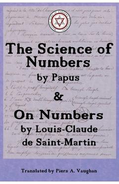 The Numerical Theosophy of Saint-Martin & Papus - Piers Allfrey Vaughan