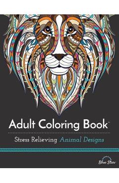MyStery Color By Numbers Adults Coloring Book: Animal Stress Relieving  Patterns Color by Number Adult Coloring Book Mystery Color (Gift For Adult
