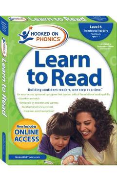 Hooked on Phonics Learn to Read - Level 6: Transitional Readers (First Grade - Ages 6-7) - Hooked On Phonics