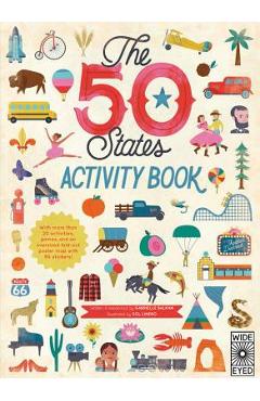 The 50 States: Activity Book: Maps of the 50 States of the USA - Gabrielle Balkan