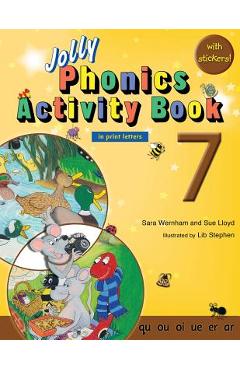 Jolly Phonics Activity Book 7 (in Print Letters) - Sara Wernham