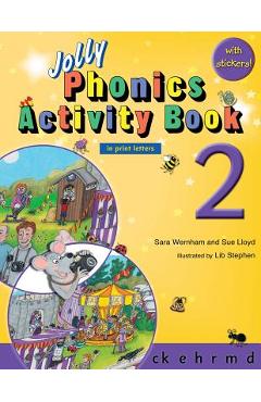 Jolly Phonics Activity Book 2 (in Print Letters) - Sara Wernham