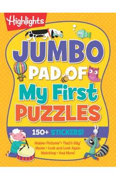 Jumbo Pad of My First Puzzles - Highlights