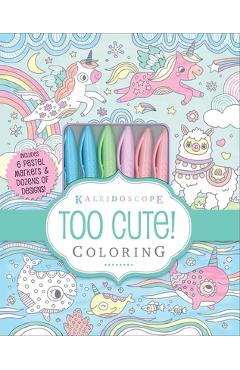 Kaleidoscope: Too Cute! Coloring - Lizzy Doyle
