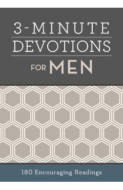 3-Minute Devotions for Men - Compiled By Barbour Staff
