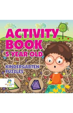 Activity Book 5 Year Old - Kindergarten Puzzles - Educando Kids