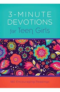 3-Minute Devotions for Teen Girls - April Frazier