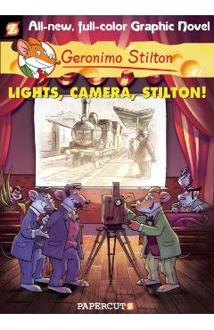 Geronimo Stilton Graphic Novels #16: Lights, Camera, Stilton! - Geronimo Stilton